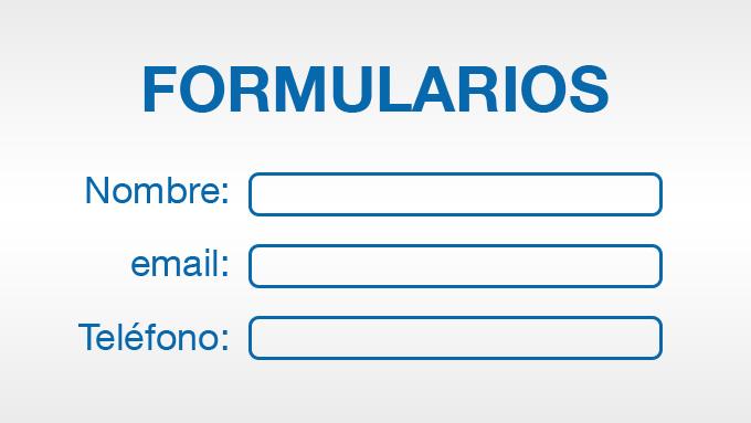 Típicas casillas de un formulario web