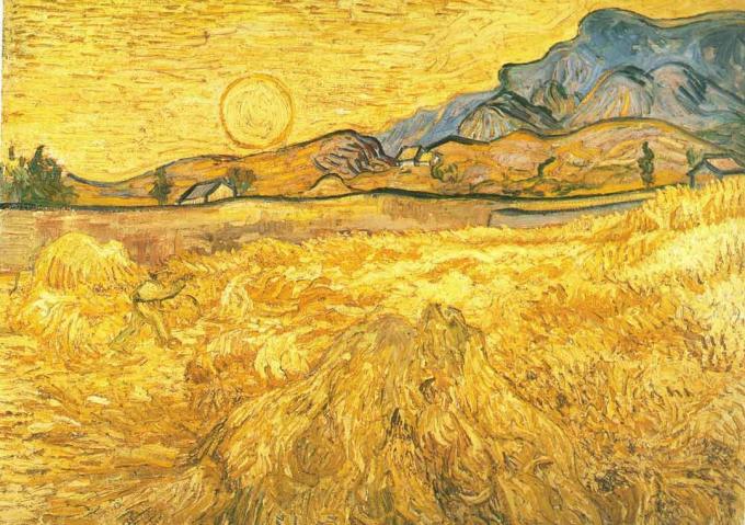 Campo de trigo - Van Gogh