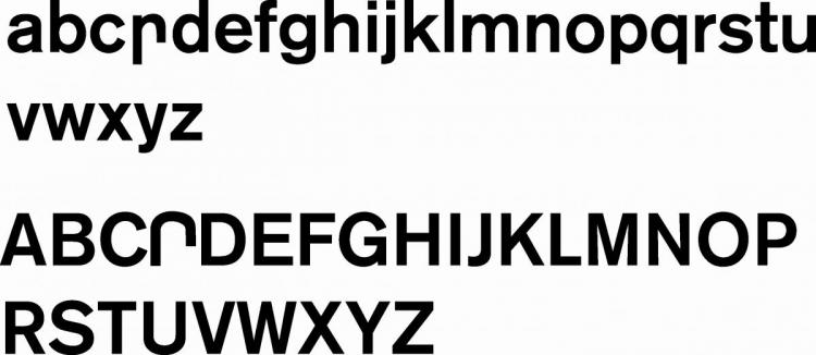 Tipografía sans serif